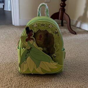 Loungefly Green Princess Backpack